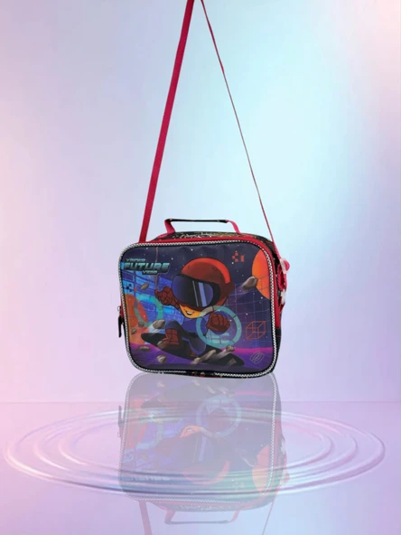 Relaxion Simli Kaykay Desenli Thermal Beslenme Çantası 3323-3 - 2