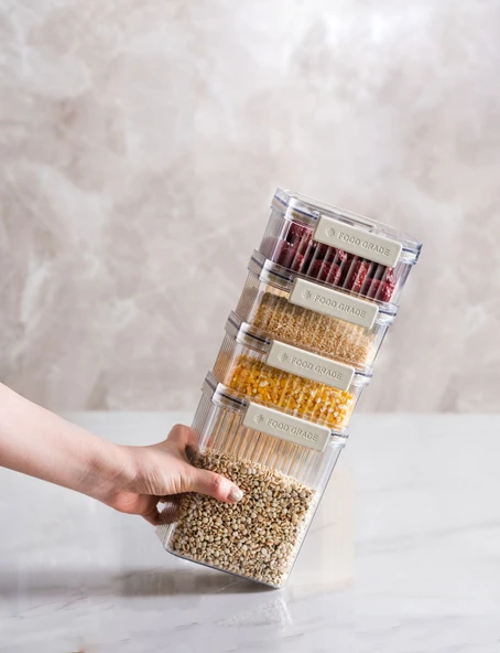 Pinmoo Food Grade 4 Parça Saklama Seti