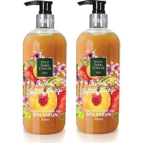 Eyüp Sabri Tuncer Bursa Şeftali Çiçeği Sıvı Sabun 500 ml ürün görseli