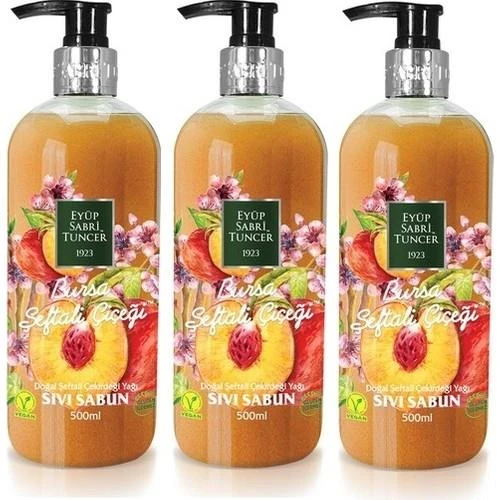 Eyüp Sabri Tuncer Bursa Şeftali Çiçeği Sıvı Sabun 500 ml ürün görseli