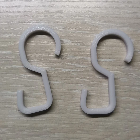 Byr3D D=25Mm Boru Için Elbise Askısı 3D851480 Sadece Plastik Aparattır