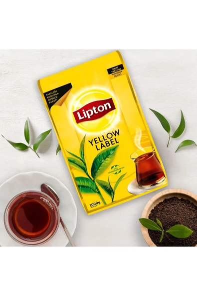 Lipton Yellow Label Dökme Siyah Çay 1000 gr x 2 Adet - 6