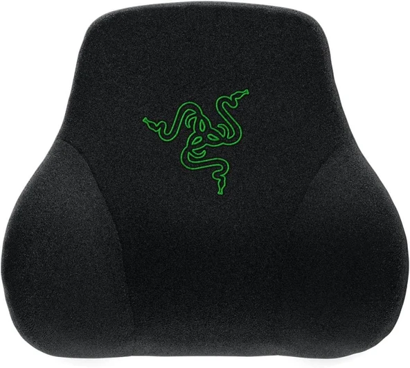 Razer Baş Yastığı - Oyun Koltukları için Boyun ve Baş Desteği (Ergonomik Tasarım, Hafızalı Köpük, Peluş Kadife Sarılmış)