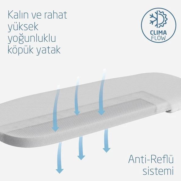 Maxi-Cosi Fame Yatış Pozisyonu Ayarlanabilir Ekstra Geniş 0-9 kg Portbebe Twillic Graphite - 6