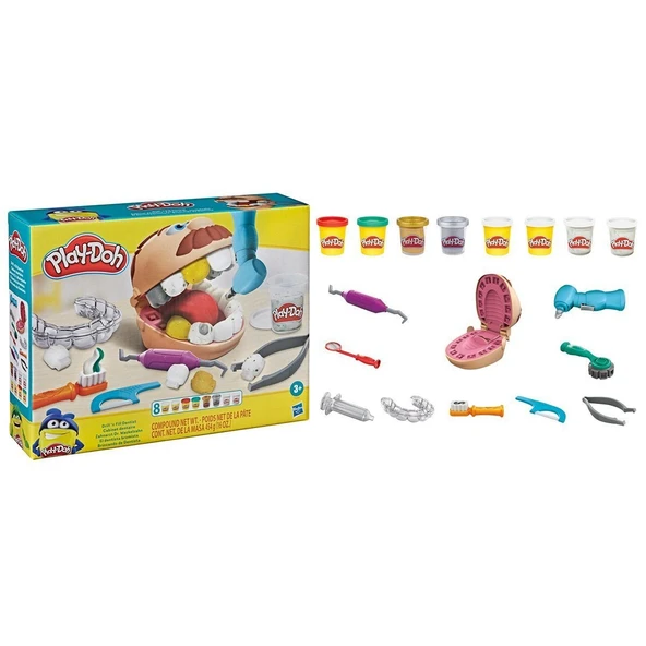 F1259 Play-Doh Dişçi Seti +3 yaş - 3