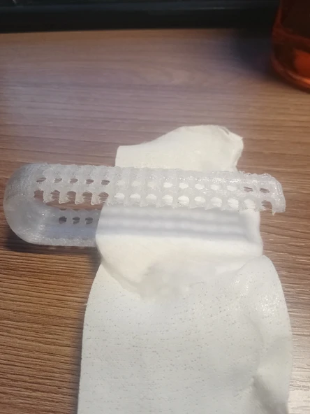 Byr3D Parmak Desteği 80 Mm 3D857759 Sadece Plastik Aparattır