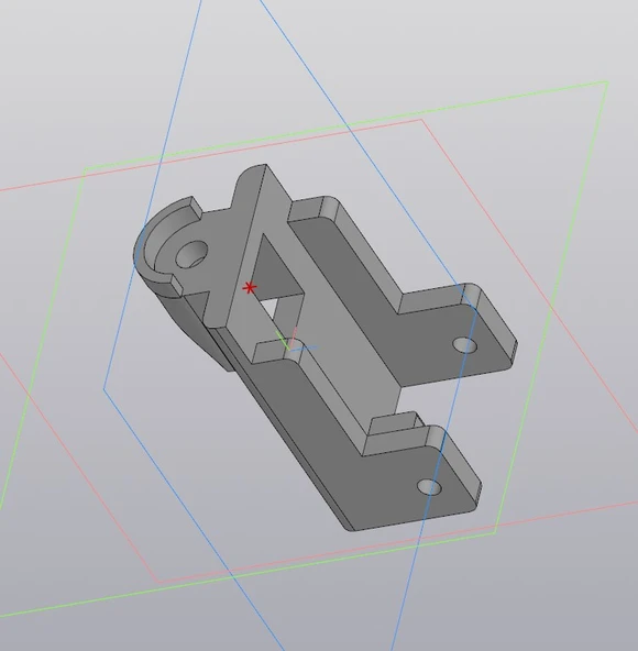 Byr3D Kitfort Kt-1344 - Blender Değirmeni Kapak Kelepçesi 3D858780 Sadece Plastik Aparattır