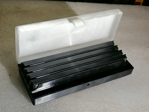 Byr3D Beş Elmas Bileme Taşı Için Çanta 160 X 23 X 10 Mm. 3D858688 Sadece Plastik Aparattır