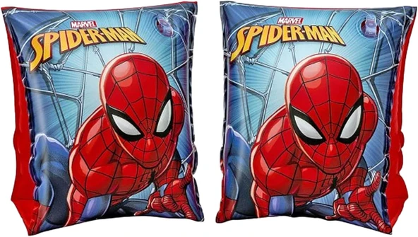 Spiderman Çocuk Şişme Kolluk Örümcek Adam Deniz Plaj Yüzme Kolluğu Oyuncak - 2