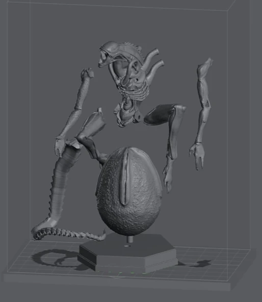 Byr3D Uzaylı Kod/Renk: Yabancı 3D861418 Sadece Plastik Aparattır