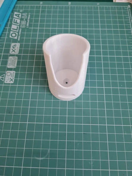 Byr3D Hijyenik Duş Başlığı Tutucusu 3D861180 Sadece Plastik Aparattır