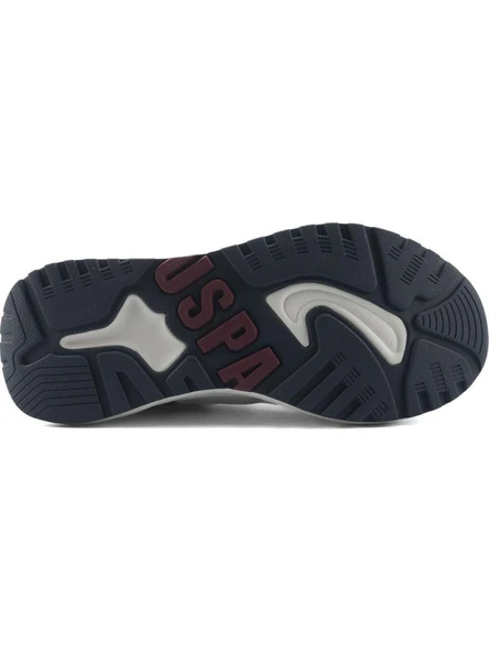 U.S.POLO ASSN MYER 5FX BEYAZ COMFORT CASUAL ANATOMİK SPOR AYAKKABISI - Resim 6
