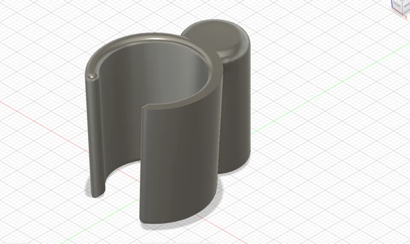 Byr3D Duş Başlığı Tutucusu 3D863010 Sadece Plastik Aparattır