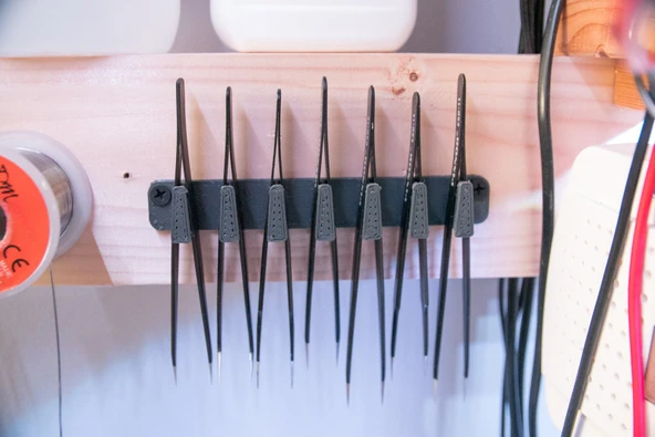 Byr3D Elektronik Cımbız Tutucu Organizatörü T3660371 Sadece Plastik Aparattır - Resim 2