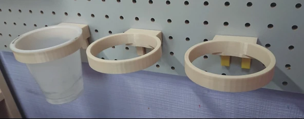 Byr3D Perf Paneli Için Bardak Tutucu 3D863826 Sadece Plastik Aparattır