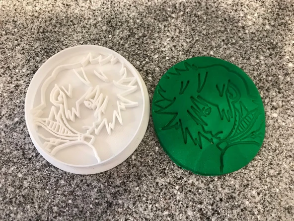 Byr3D Kingdom Hearts - Roxas Kurabiye Kesici T3520769 Sadece Plastik Aparattır ürün görseli 1