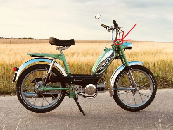 Byr3D Hercules / Sachs / Puch / Zündapp Vb. Için Kablo Tutucu / Bowden Kablo Kılavuzu Moped / Moped T3477845 Sadece Plastik Aparattır ürün görseli 1