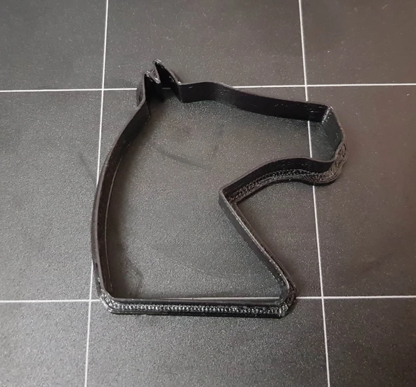 Byr3D At Kafalı Kurabiye Kesici T4664413 Sadece Plastik Aparattır ürün görseli 1