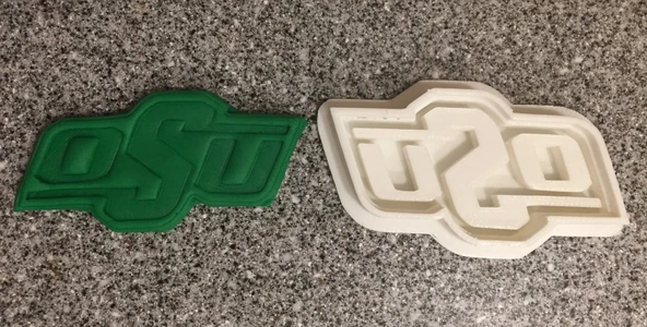 Byr3D Oklahoma Eyalet Üniversitesi - Osu Çerez Kesici T3488431 Sadece Plastik Aparattır