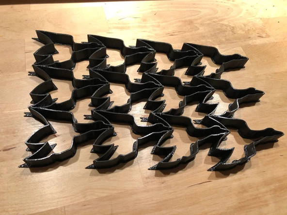 Byr3D Tekrarlanan Kuş Desenli Kurabiye Kesici T2789218 Sadece Plastik Aparattır