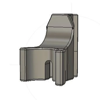 Byr3D Dillon Precision Xl650 Yeniden Yükleme Ray Montajı Xl750 650 750 T4078469 Sadece Plastik Aparattır - 4