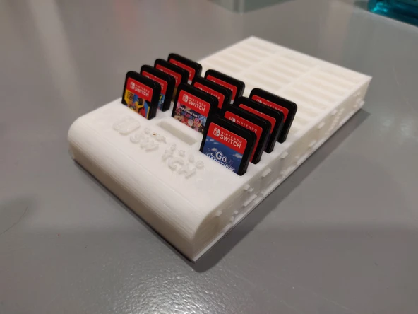 Byr3D Büyük Koleksiyon  Switch Kartuş Tutucusu T3126682 Sadece Plastik Aparattır