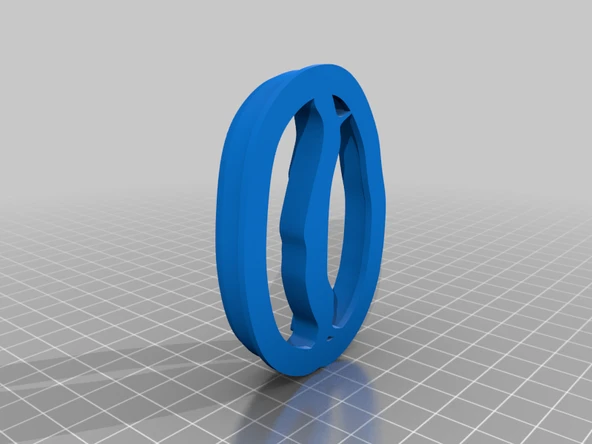 Byr3D Kahve Çekirdeği Kurabiye Kesici T3890260 Sadece Plastik Aparattır - 4