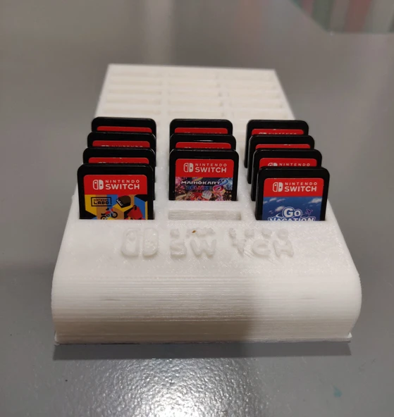 Byr3D Büyük Koleksiyon  Switch Kartuş Tutucusu T3126682 Sadece Plastik Aparattır - 2