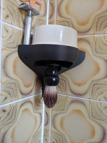 Byr3D Mitchell'in Seramik Tıraş Kasesi Için Duvara Montaj Aparatı (Kenar Montajı) T3708830 Sadece Plastik Aparattır - 2