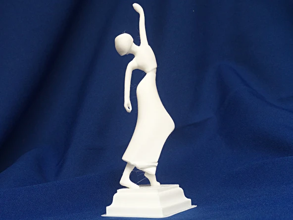 Byr3D Jean Gordon'un Oymaları Esneyen Kadın T2020356 Sadece Plastik Aparattır - 2