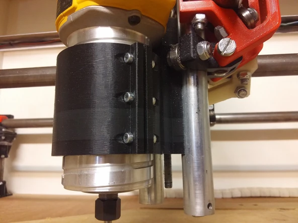 Byr3D Çoğunlukla Baskılı Cnc D26204/Dw611 Tutucu (Mpcnc) T1220454 Sadece Plastik Aparattır - 2