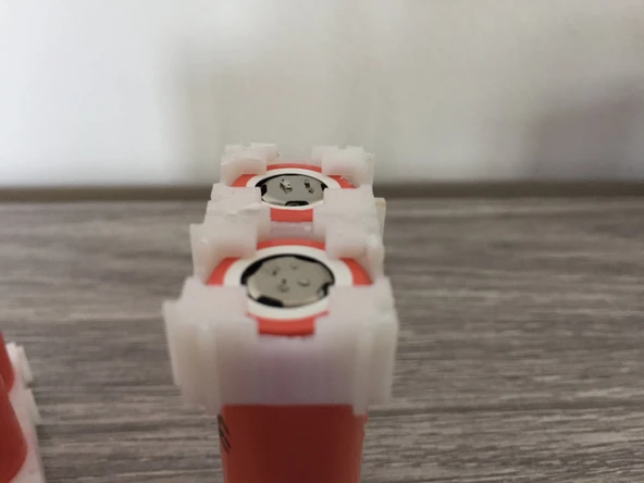 Byr3D 18650 Piller Ara Parçası/Tutucusu T1554511 Sadece Plastik Aparattır - 4