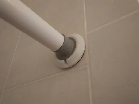 Byr3D Duş Perdesi Çubuk Montajı T4544107 Sadece Plastik Aparattır