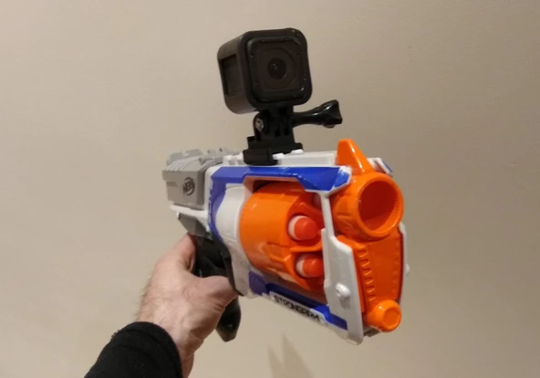 Byr3D Taktik Kamera Montajı Aparatı T3500592 Sadece Plastik Aparattır