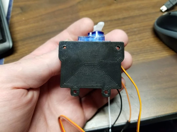 Byr3D Arduino Nano Ve Sg90 Servo Tutucu T3925535 Sadece Plastik Aparattır - Resim 4