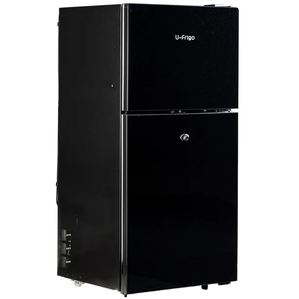 U-Frigo 108 Lt 12-24v Marin/karavan Kompresörlü Buzdolabı Temperli Cam Kapak Limited Edition Siyah - 2