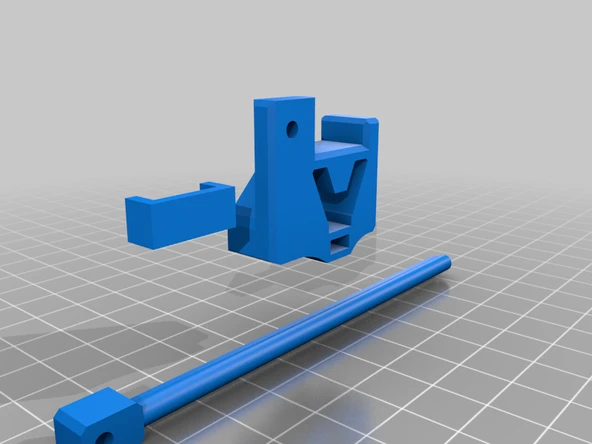 Byr3D Okçuluk - Ok Çizimi Tıklayıcısı - Genel Görüş Montajlı T2524591 Sadece Plastik Aparattır - Resim 3