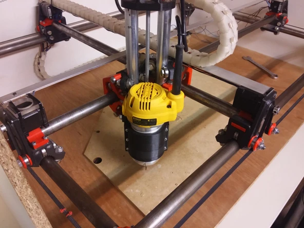 Byr3D Çoğunlukla Baskılı Cnc D26204/Dw611 Tutucu (Mpcnc) T1220454 Sadece Plastik Aparattır