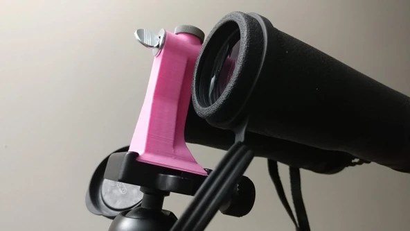 Byr3D Vanguard Endeavour Dürbün Arca İsviçre Kelepçe Uyumlu Tripod Montajı Aparatı T2982185 Sadece Plastik Aparattır - 2