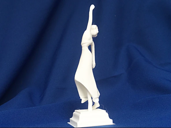 Byr3D Jean Gordon'un Oymaları Esneyen Kadın T2020356 Sadece Plastik Aparattır - 3