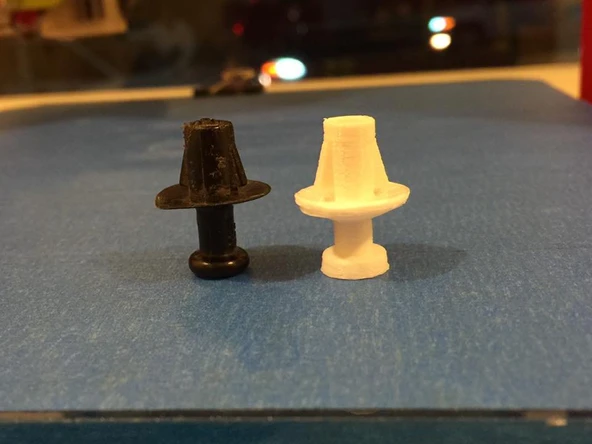 Byr3D Daewoo Matiz Bagaj Kapaği Kablo Tutucu T1689968 Sadece Plastik Aparattır - Resim 2