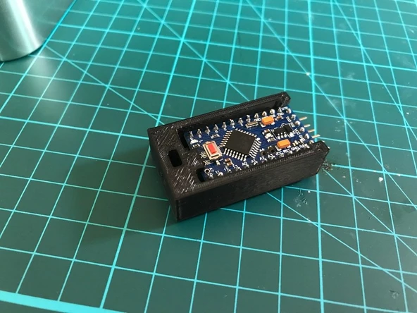 Byr3D Arduino Pro Mini Tutucu T268271 Sadece Plastik Aparattır - 1
