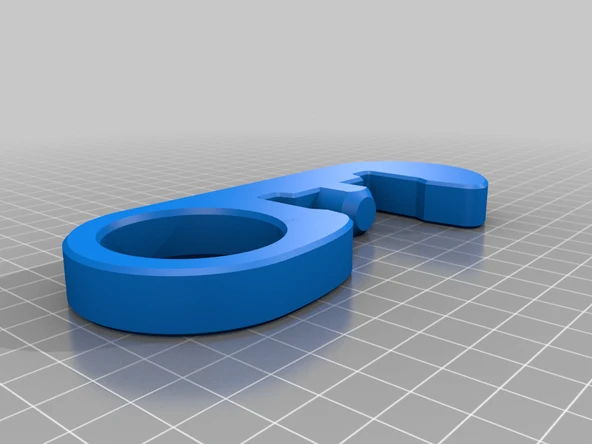 Byr3D 38,7 Mm Sap Için Afrika Remix'i Için Çiftlik Kriko Kolu Tutucuları T2630259 Sadece Plastik Aparattır - Resim 2