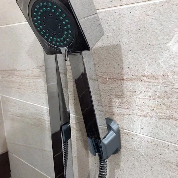 Byr3D El Tipi Duş Başlığı Montajı T2627056 Sadece Plastik Aparattır - 2