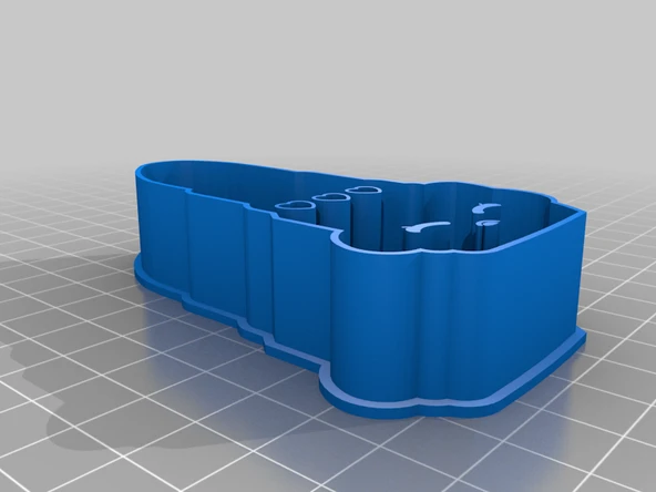 Byr3D Shopkings Dudaklar Kurabiye Kesici T2361997 Sadece Plastik Aparattır - Resim 2