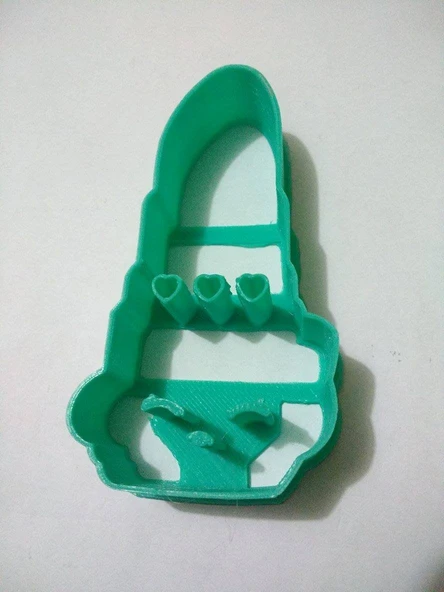 Byr3D Shopkings Dudaklar Kurabiye Kesici T2361997 Sadece Plastik Aparattır ürün görseli 1