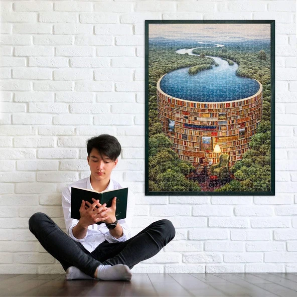 Clementoni Bibliodame 1000 Parça High Quality Collection Yetişkin Puzzle - 4