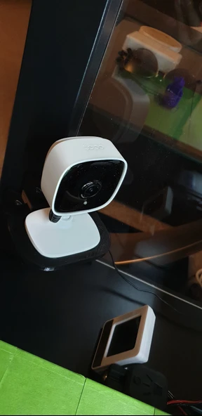 Byr3D  Tapo C100 Kamera Montajı - Muhafaza -  Lack T4392673 Sadece Plastik Aparattır - 2
