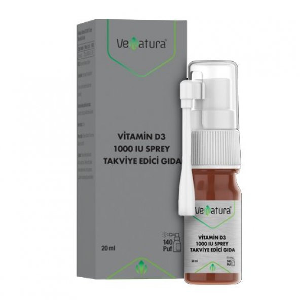 VeNatura Vitamin D3 1000 IU Sprey