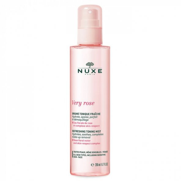 Nuxe Very Rose Refreshing Toning Mist Tazeleyici Sprey Tonik 200 ml
